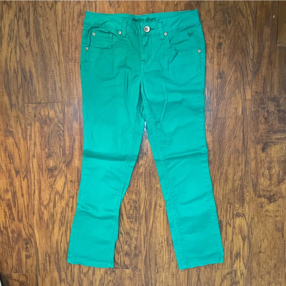 Justice Green Jeans 10 1/2